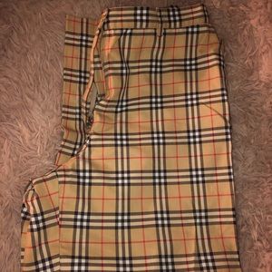Authentic Burberry Capri Wide Leg Pants